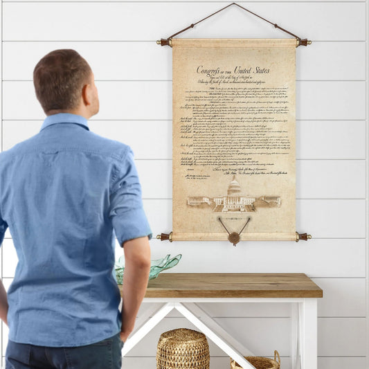United States Bill Of Rights Wall Art Canvas