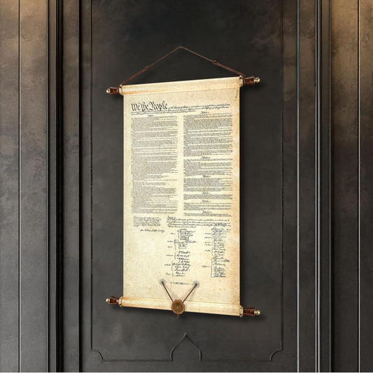 United States Constitution Wall Art Canvas