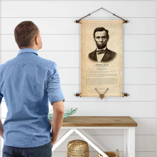 Abraham Lincoln’s Gettysburg Address Wall Art